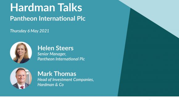 Upcoming event | Helen Steers of Pantheon International Plc in discussion on Hardman Talks