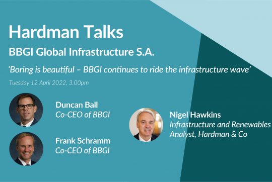 BBGI Global Infrastructure webinar