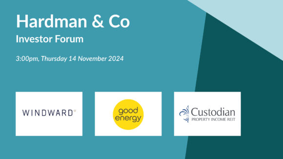 Upcoming event | November 2024 Hardman & Co Investor Forum