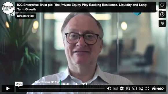 DirectorsTalk Interview on ICG Enterprise Trust plc | Annual investor day: Growth and resilience